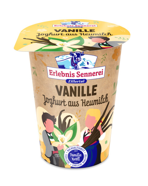 ErlebnisSennerei Zillertal Heumilchjoghurt Vanille