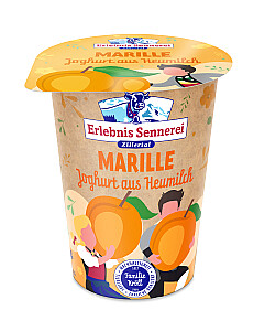 ErlebnisSennerei Zillertal Heumilchjoghurt Marillen
