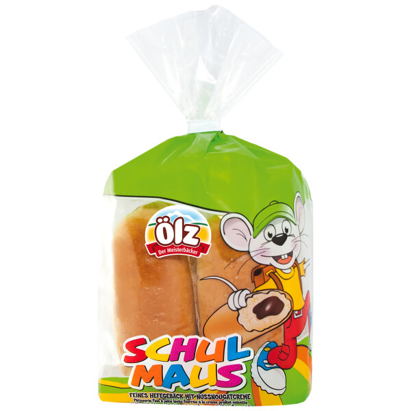 Ölz Schulmaus mit Nougatfüllung