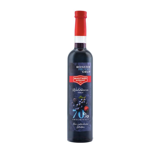Mautner Markhof 70% Fruchtsaft Sirup Waldbeere