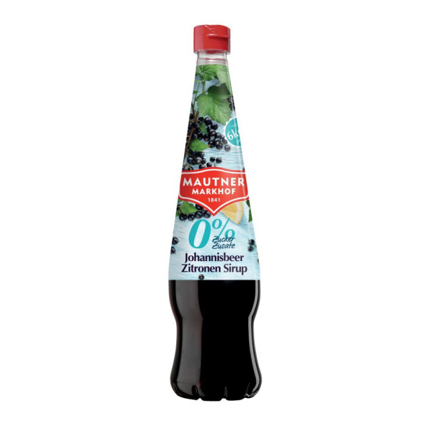 MAUTNER MARKHOF Sirup Johannisbeer-Citro