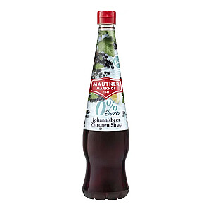 Mautner Markhof 0% Johannisbeer-Citro-Sirup