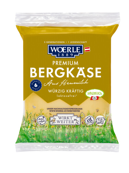 Woerle Premium Bergkäse würzig-kräftig