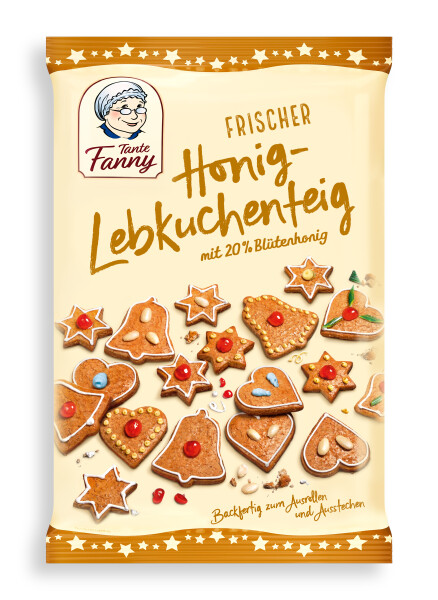 Tante Fanny Frischer Honig-Lebkuchenteig