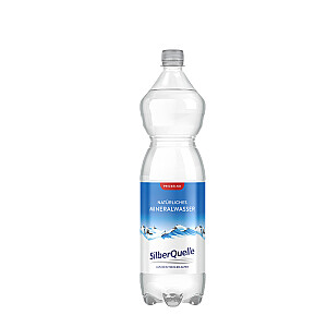 SilberQuelle Natürliches Mineralwasser prickelnd