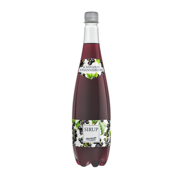 SilberQuelle Sirup Schwarze Johannisbeere 