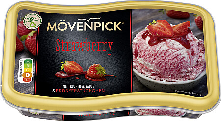 Mövenpick Strawberry & Cream