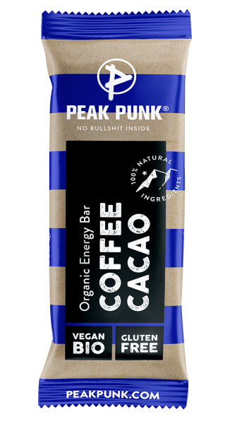 Peak Punk Organic Energy Bar Coffee & Cacao