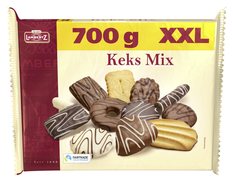 Lambertz Gebäckmischung Flowpack Keks Mix XXL
