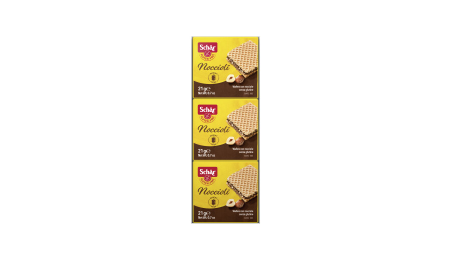 Schär Noccioli Waffeln Glutenfrei