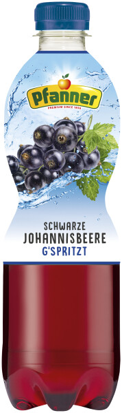 Pfanner Johannisbeer gespritzt