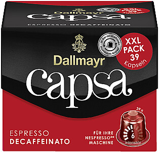 Dallmayr Capsa Espresso Decaffeinato XXL 39er-Packung