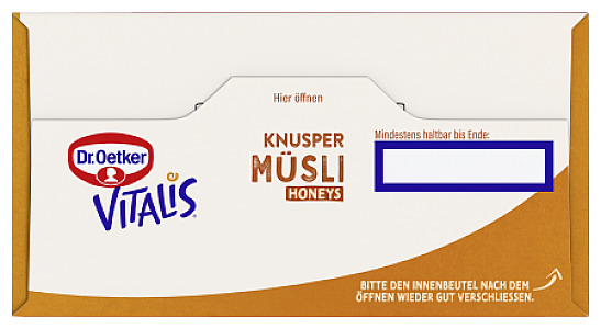 Vitalis Knuspermüsli Honeys