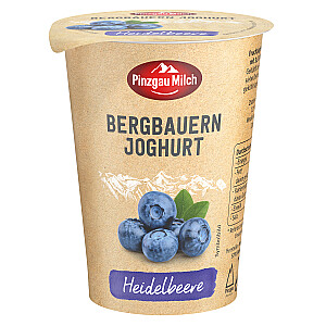 Pinzgau Milch Bergbauern Joghurt Heidelbeer 3,6%