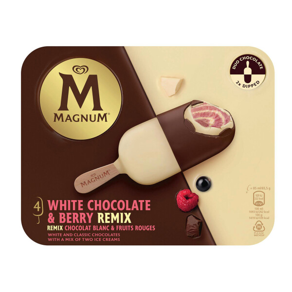 Eskimo Magnum White Chocolate & Berry Remix