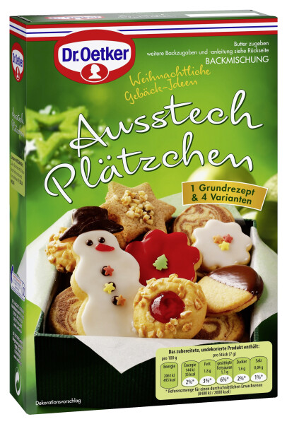 Dr. Oetker Ausstech Plätzchen
