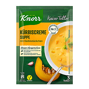 Knorr Kaiserteller Kürbiscremesuppe