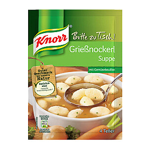 Knorr Bitte zu Tisch Grießnockerlsuppe