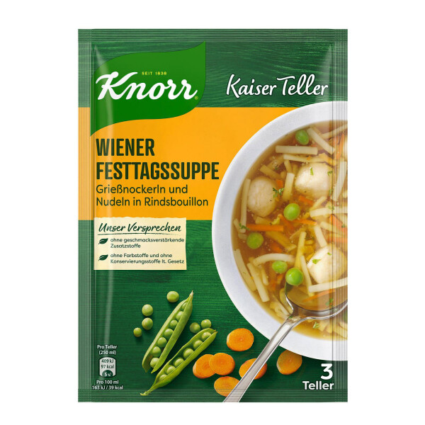 Knorr Kaiserteller Wiener Festtagssuppe