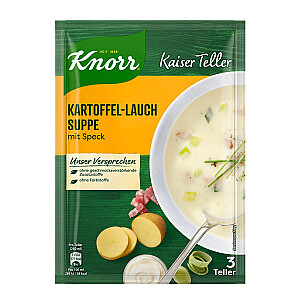 Knorr Kartoffel-Lauchsuppe mit Speck