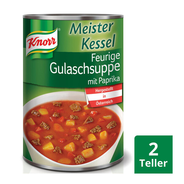 Knorr Meisterkessel Feurige Gulaschsuppe - Preisvergleich