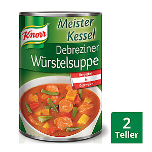 Knorr Meisterkessel Debreziner Würstelsuppe