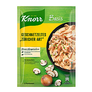 Knorr Basis für Geschnetzeltes 'Züricher Art'