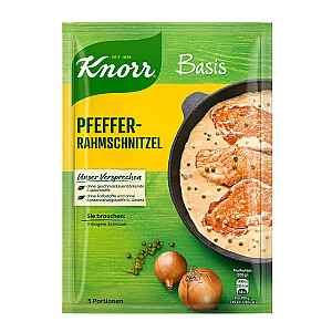 Knorr Basis für Pfeffer-Rahmschnitzel