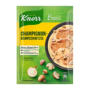 Knorr Basis für Champignon-Rahmschnitzel