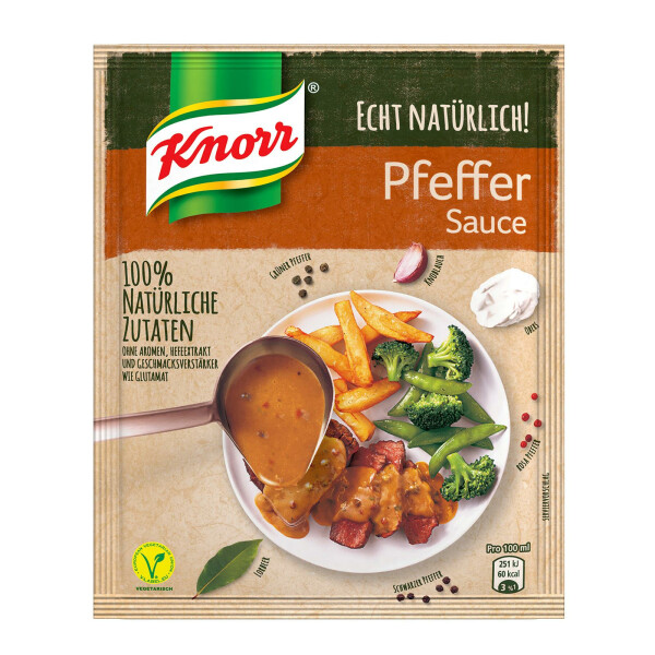 Knorr Echt Natürlich! Pfeffersauce