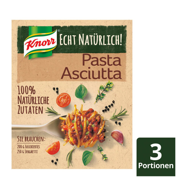 Knorr Echt Natürlich! Pasta Asciutta