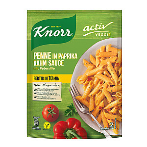 Knorr Veggie Penne in Paprika Rahm Sauce
