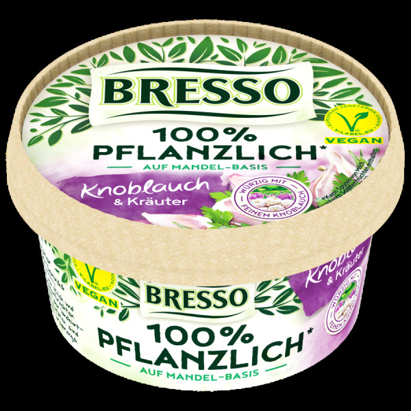Bresso Knoblauch & Kräuter 100% pflanzlich