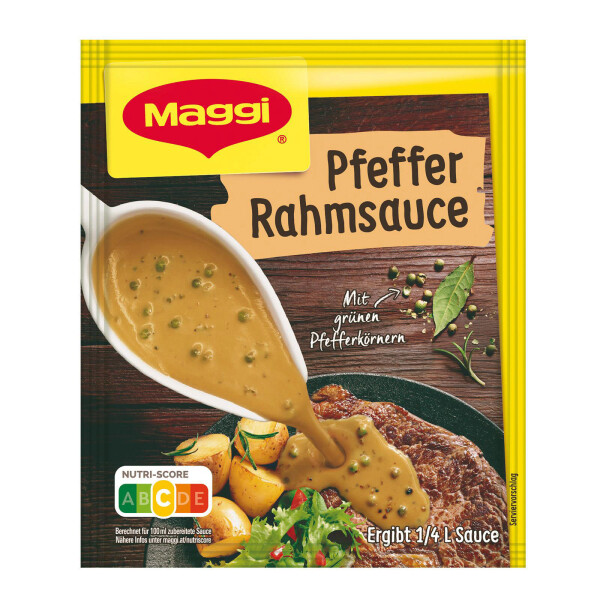 MAGGI Gourmet Pfefferrahm Sauce