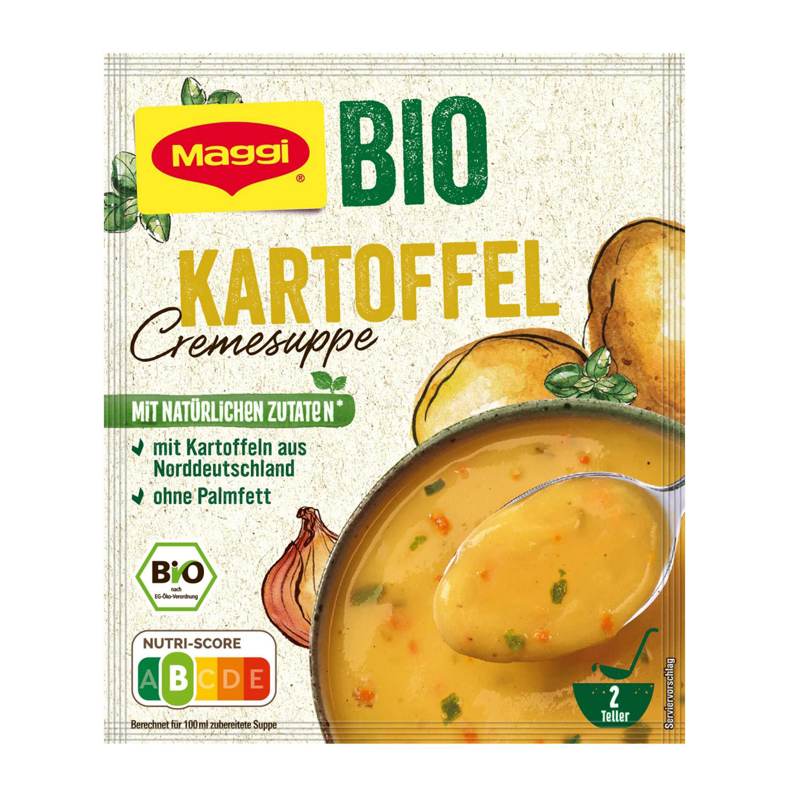 Preisvergleich - Bio Kartoffel Cremesuppe MAGGI