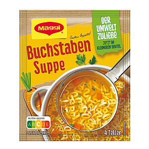 MAGGI Guten Appetit Buchstaben Suppe