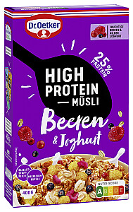 Dr. Oetker High Protein Müsli Beeren & Joghurt