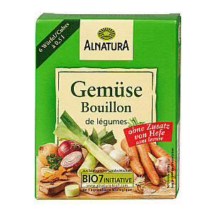 Alnatura Gemüsebrühwürfel, Hefefrei
