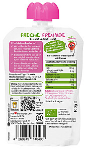 Freche Freunde Quetschie Banane, Erdbeere & Quinoa