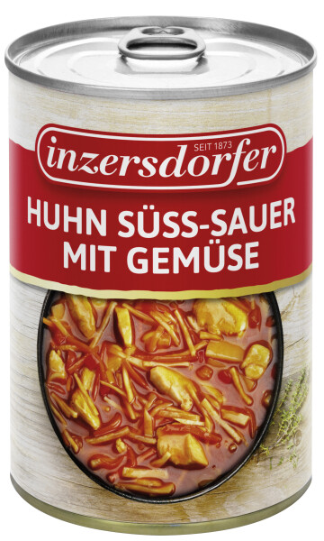 Inzersdorfer Huhn süß-sauer mit Gemüse - Preisvergleich