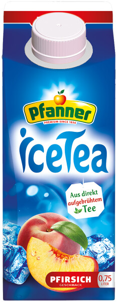 Pfanner Eistee Pfirsich