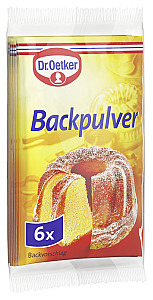 Dr. Oetker Backpulver 6er-Packung