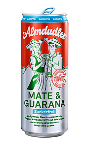 Almdudler Mate & Guarana zuckerfrei