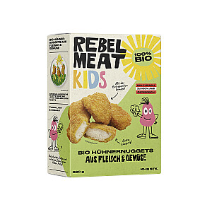 Rebel Meat Kids Bio Hühner-Nuggets mit Gemüse