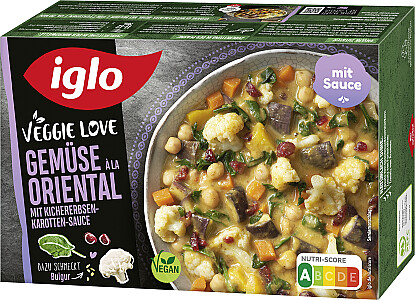 Iglo Veggie Love Gemüse à la Oriental