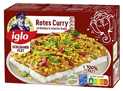 Iglo Schlemmerfilet Rotes Curry