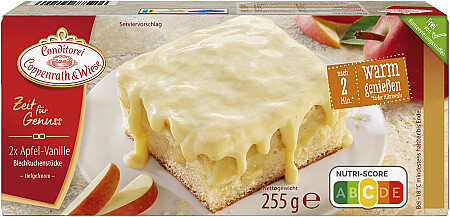 Coppenrath & Wiese Zeit für Genuss Apfel Vanille Kuchenstücke