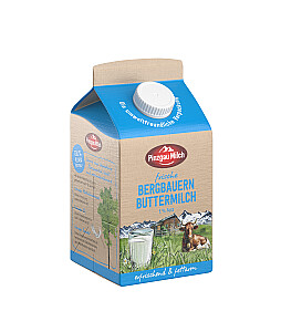 Pinzgau Milch frische Bergbauern Buttermilch 1% Fett