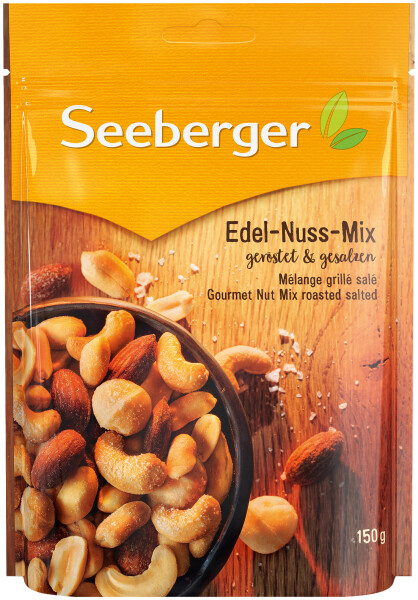 Seeberger Edelnussmix geröstet & gesalzen